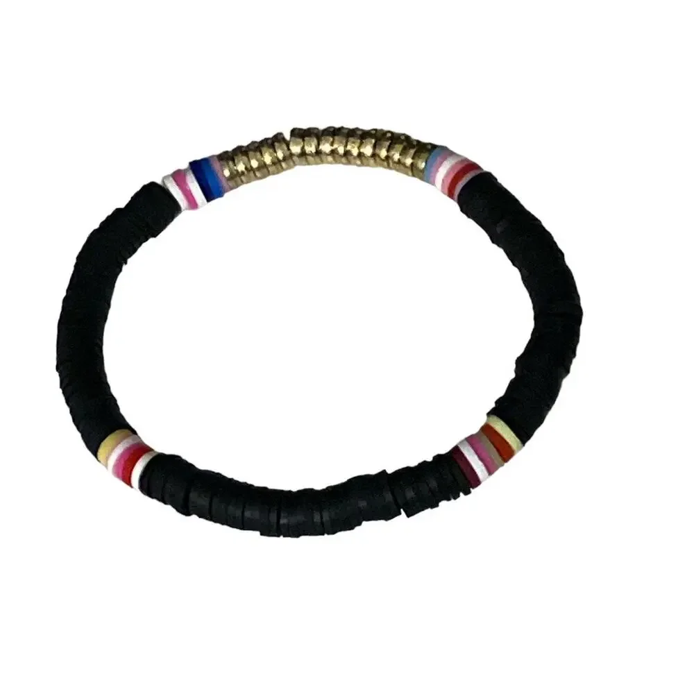 Andrew Christian Beach Bracelet Black One Size Fits All